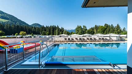 Eurocamp, Kössen/Tirol, Pool, Wilder Kaiser Eurocamp, Kössen/Tirol, Pool, Wilder Kaiser