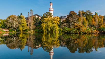 Landgrafenschloss, Wasser, Reflexion, Natur Landgrafenschloss, Wasser, Reflexion, Natur