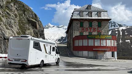 Leser auf Tour Furkapass Leser auf Tour Furkapass