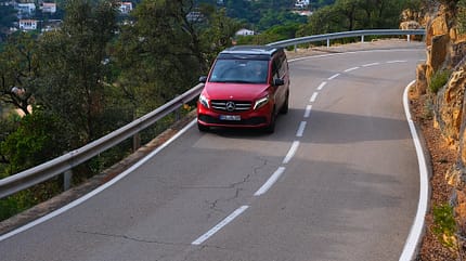 Pössl Campstar, Dauertest, kompakter Campervan Pössl Campstar Dauertest Straße