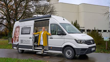 Reisemobil, VW-Crafter, Mobiler Haarsalon, Peggy Haase Reisemobil, VW-Crafter, Mobiler Haarsalon, Peggy Haase