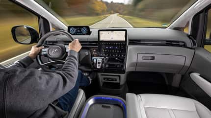 Hyundai Staria, Dauertest-Tagebuch, Cockpit