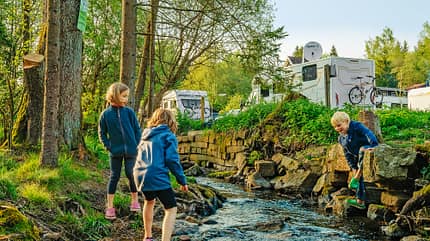 Brunnenbach, Westrand, Natur, Familie Brunnenbach, Westrand, Natur, Familie