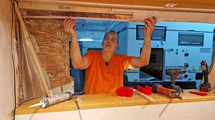 DIY, Caravan, Wasserschaden Wasserschaden am Caravan reparieren