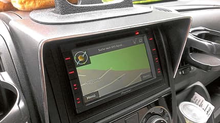 Blendschutz fürs Navigationsgerät Blendschutz fürs Navigationsgerät