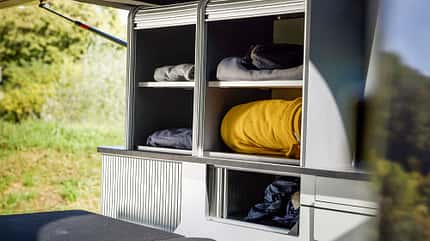 yucon, kompaktcamper, vergleich Yucon - Möbelzeile