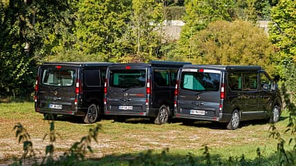 buerstner, nissan, yucon, kompaktcamper, vergleich Bürstner vs. Nissan vs. Yucon - Heck