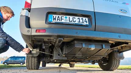 Karmann vs LMC Vergleichstest Vergleichstest Karmann vs LMC: LMC Innovan 592 Abwassertank
