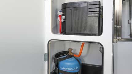 Forster Youngster, Boiler, Campinggas