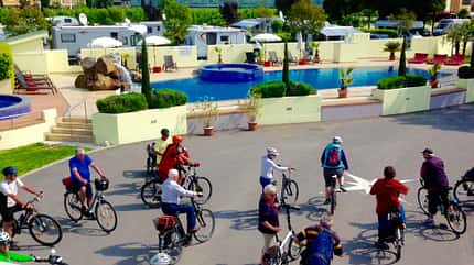 Campingplatz-Tipp: Südtirol Schlosshof Resort: Fahrradtour