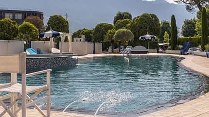 Campingplatz-Tipp: Südtirol Schlosshof Resort: Pool tags