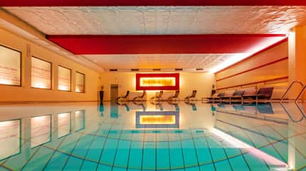 Campingplatz-Tipp: Südtirol Schlosshof Resort: Hallenbad