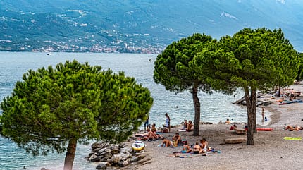 Gardasee, Baden in Limone Gardasee, Baden in Limone