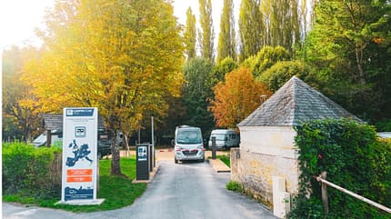 Stellplatz-Ketten Camping-Car-Park-Stellplätzen