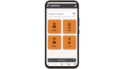 camping, router, lte, internet, mobil, camping Camping-Router - Web-Interface