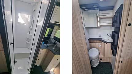 Sun Living S72 SP Dusche