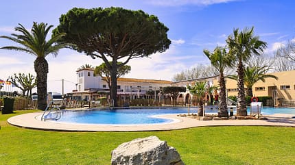 Pool, BŠume, Rasen, Anlage, Himmel