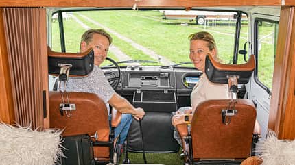 hymermobil, 550, oldtimer, camper, familie Hymermobil 550 - Bettina und Guido