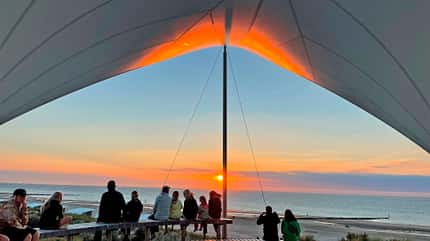 Niederlande, Sonnenuntergang Niederlande, Sonnenuntergang