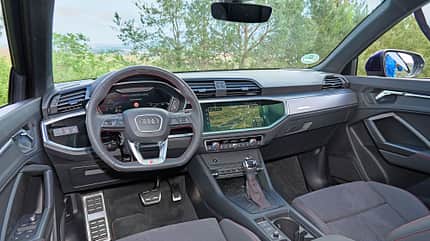 Audi Q3 45 TFSI quattro, Zugwagentest Audi Q3 45 TFSI quattro f