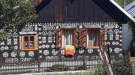 Slowakei, Holzhäuser Slowakei, Holzhäuser