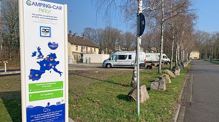 Camping-Car Park, Stellplatz 