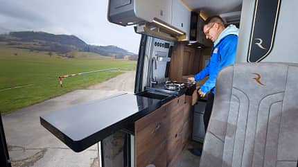 robeta, adonis, test, mercedes, sprinter Robeta Adonis - Küchenarbeitsfläche