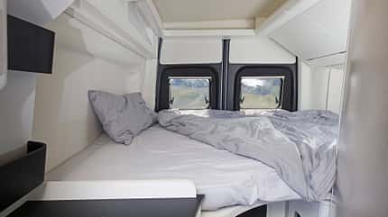 Neuheit, Campingbus, Westfalia James Cook Neuheit Campervan Westfalia James Cook Querbett im Heck