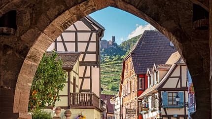 Elsass, Frankreich, Reise Elsass Weinstrasse f