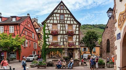 Elsass, Frankreich, Reise Elsass Weinstrasse f