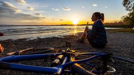 Chiemgau, Chiemsee, Alpen, Bayern Chiemgau Camping Reise f