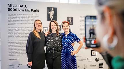 Milli Bau, Ausstellung, Darmstadt Milli Bau - Kuratorin