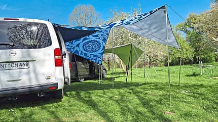 Sonnensegel, Dreieckstücher