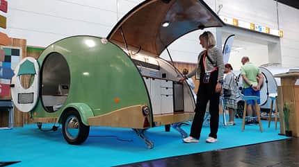 Mini-Wohnwagen Caravan Salon 2024 Mini-Wohnwagen Caravan Salon 2024