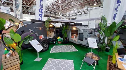 Mini-Wohnwagen Caravan Salon 2024 Mini-Wohnwagen Caravan Salon 2024