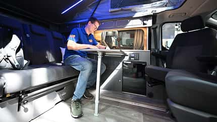 Salty Blue Premium auf Ford Transit Custom Salty Blue Premium auf Ford Transit Custom