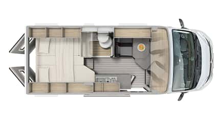 Clever Spirit 600, Innenansicht Clever Spirit 600, Innenansicht