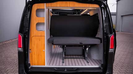 Campermeyer, Vito, Modelljahr 2025, Campingbus, Heck Campermeyer Vito (2025) Heckmöbel