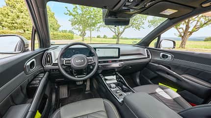 Kia Sorento, Zugwagentest Kia Sorento Zugwagentest f