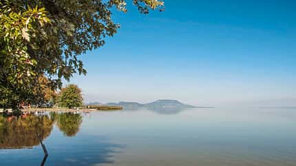 Ufer, See, BŠume, Horizont Ufer, See, BŠume, Horizont