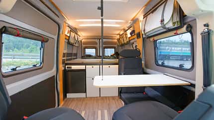 Rocket Camper Base, Grundriss Rocket Camper Base, Grundriss