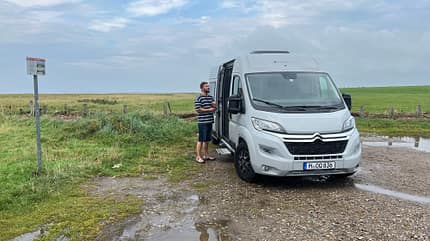 Clever Spirit 600 im Praxischeck; Parken vor dem Watt