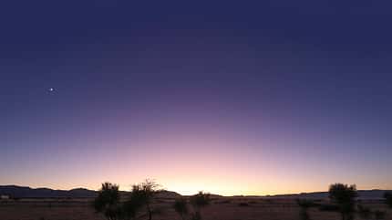 Namibia Reise f Sonnenaufgang