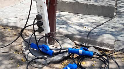Namibia Reise f Kabel