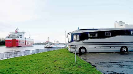 leser, tour, schleswig-holstein, skandinavien Leser auf Tour: Gerhard Schiefke in Rendsburg