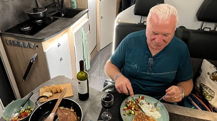 Dauertest, Teilintegrierter, Frankia Neo Frankia Neo vollbelegter Tisch