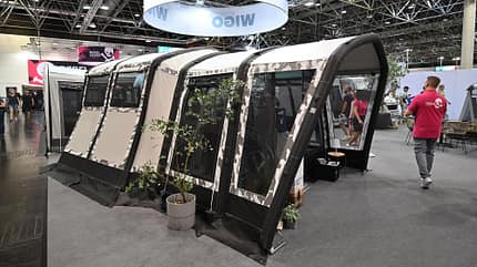 Camouflage, Look, Vorzelt, Zeltcaravan, Messe Camouflage, Look, Vorzelt, Zeltcaravan, Messe
