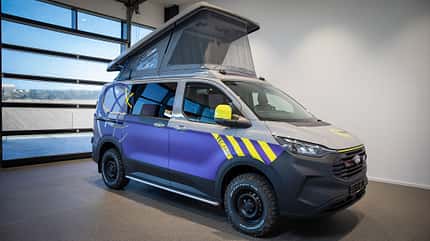 Außenansicht, Exterior, Ford, Campervan, Aufstelldach Außenansicht, Exterior, Ford, Campervan, Aufstelldach
