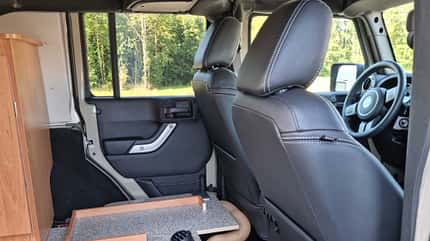 Platz für Kühlbox Platz für Kühlbox