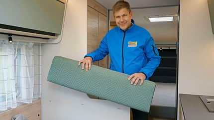 dethleffs, camper, 530fsk Dethleffs Camper - Rückenpolster